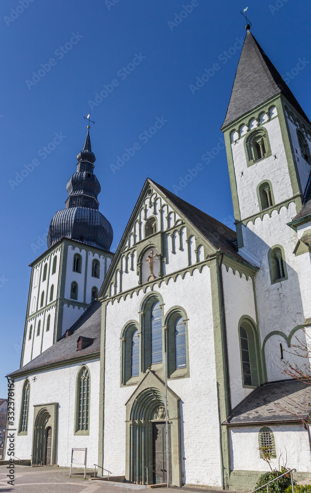 Great Marien church at the market square in Lippstadt, Germany