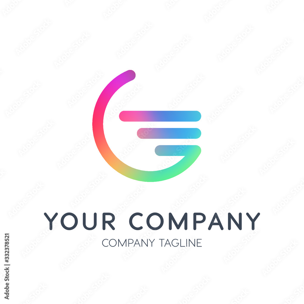Letter G Logo Design, Multi-Colored Modern G Logo, Creative Logo Design - Vector Letter G Logo Design, Multi-Colored Modern G Logo, Creative Logo Design - Vector