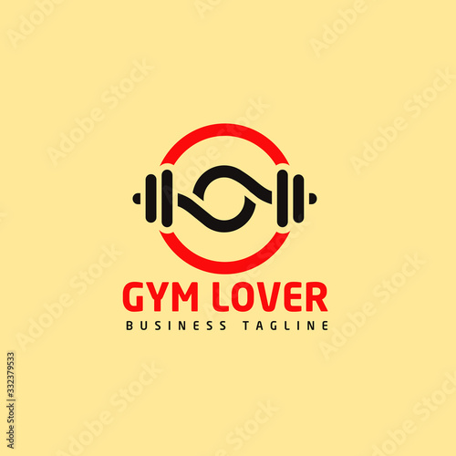 GYM brandinng creative logo with nice look 