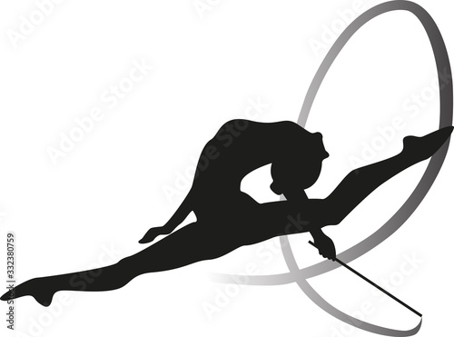 Photography rhythmic gymnastics sports children section