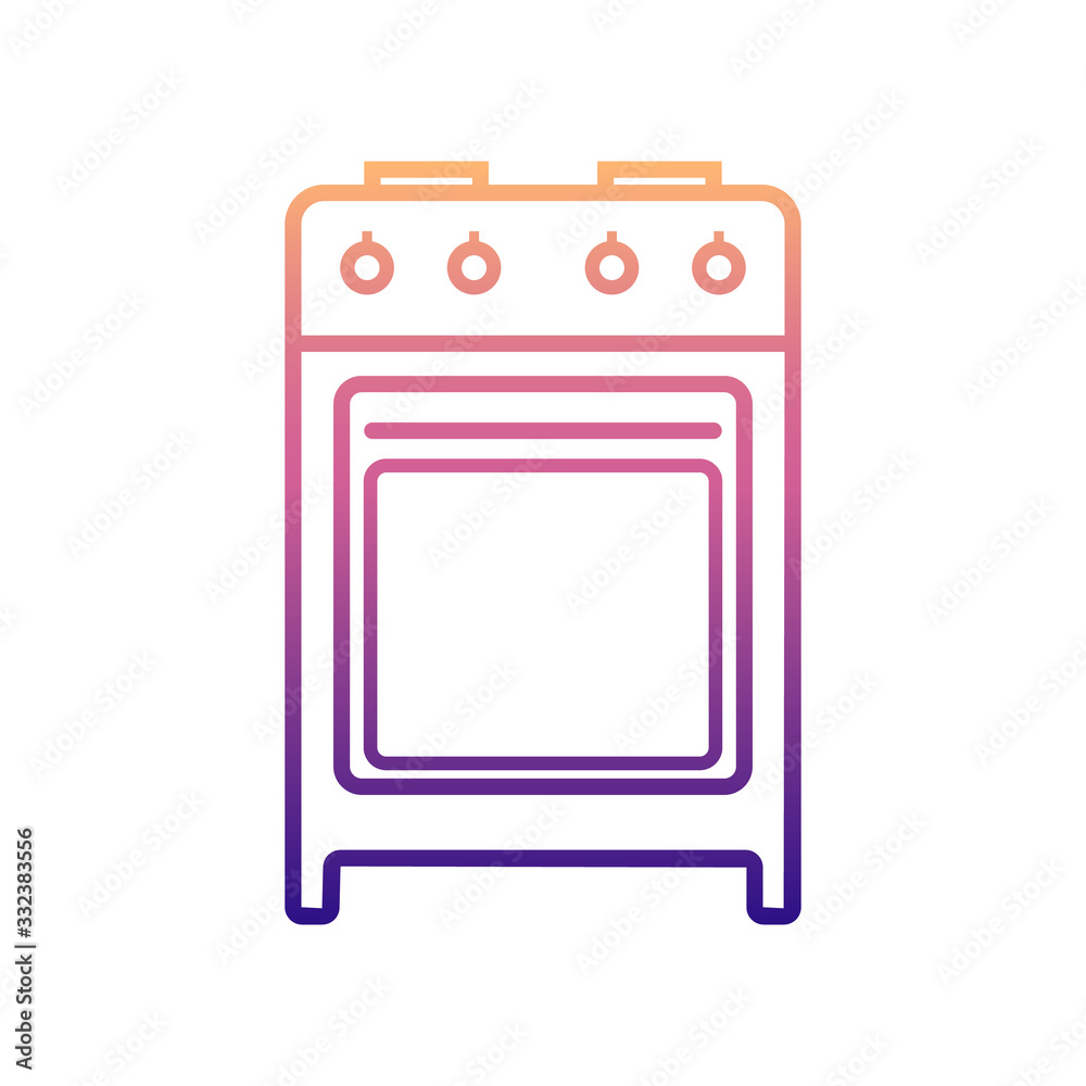 gas oven nolan icon. Simple thin line, outline vector of Appliances icons for ui and ux, website or mobile application gas oven nolan icon. Simple thin line, outline vector of Appliances icons for ui and ux, website or mobile application