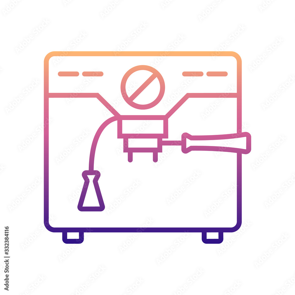 coffee maker nolan icon. Simple thin line, outline vector of Appliances icons for ui and ux, website or mobile application coffee maker nolan icon. Simple thin line, outline vector of Appliances icons for ui and ux, website or mobile application