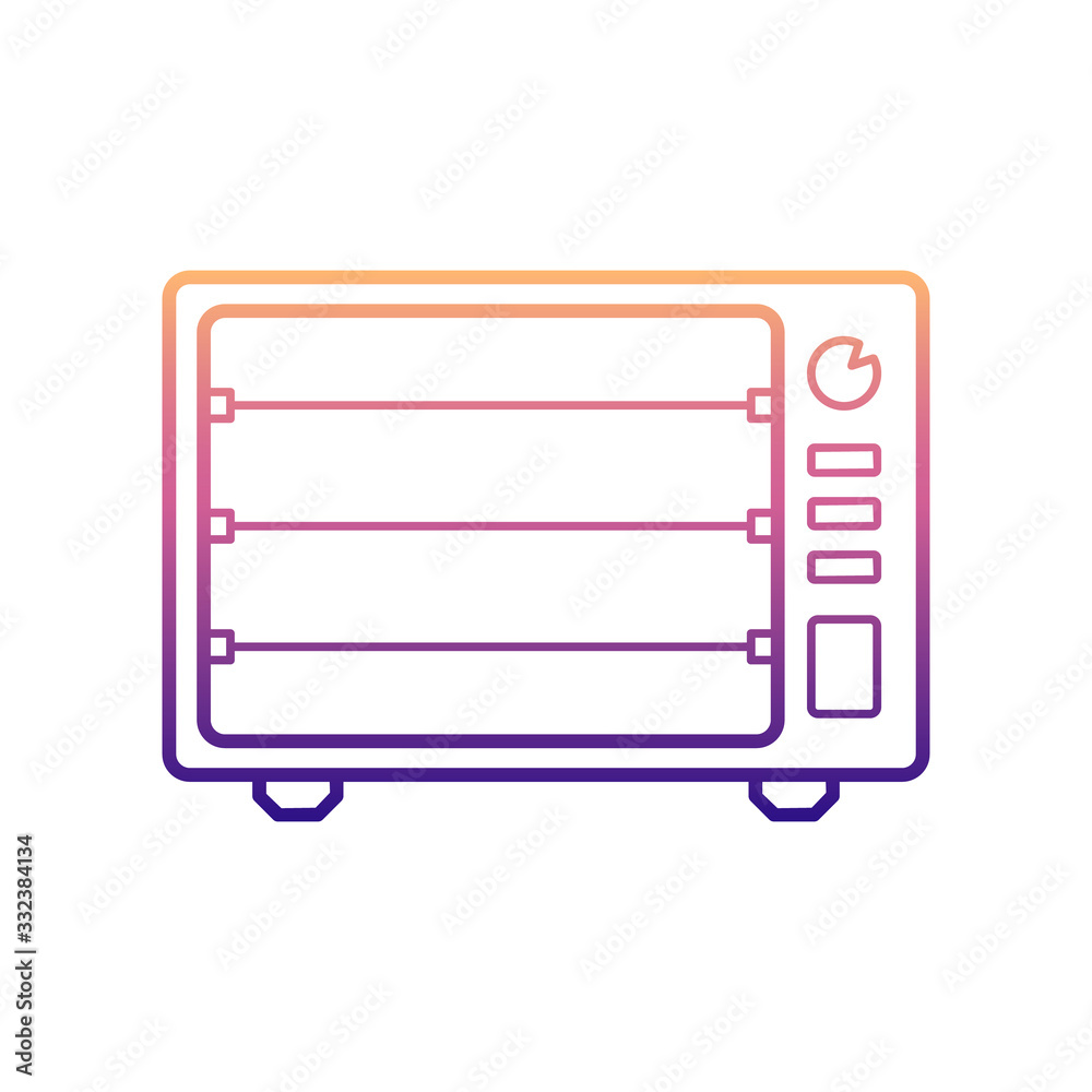 electric oven nolan icon. Simple thin line, outline vector of Appliances icons for ui and ux, website or mobile application electric oven nolan icon. Simple thin line, outline vector of Appliances icons for ui and ux, website or mobile application