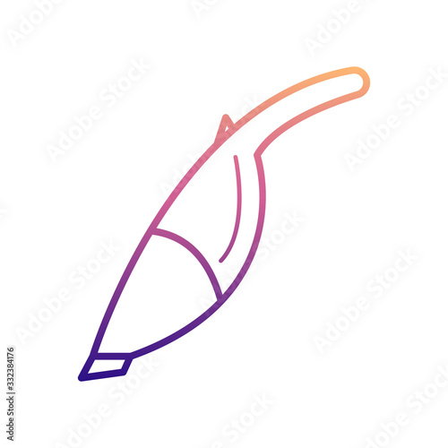 manual vacuum cleaner nolan icon. Simple thin line, outline vector of Appliances icons for ui and ux, website or mobile application