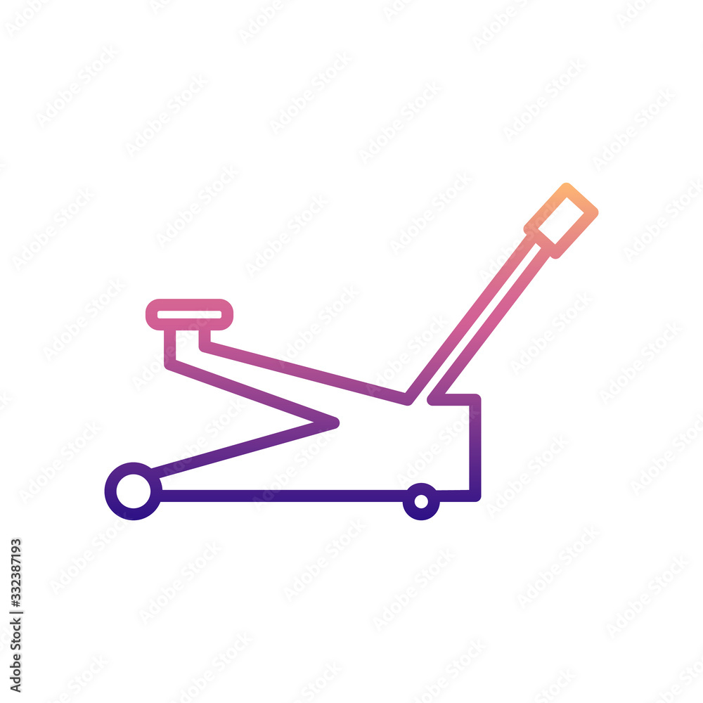 car jack nolan icon. Simple thin line, outline vector of Cars service and repair parts icons for ui and ux, website or mobile application car jack nolan icon. Simple thin line, outline vector of Cars service and repair parts icons for ui and ux, website or mobile application