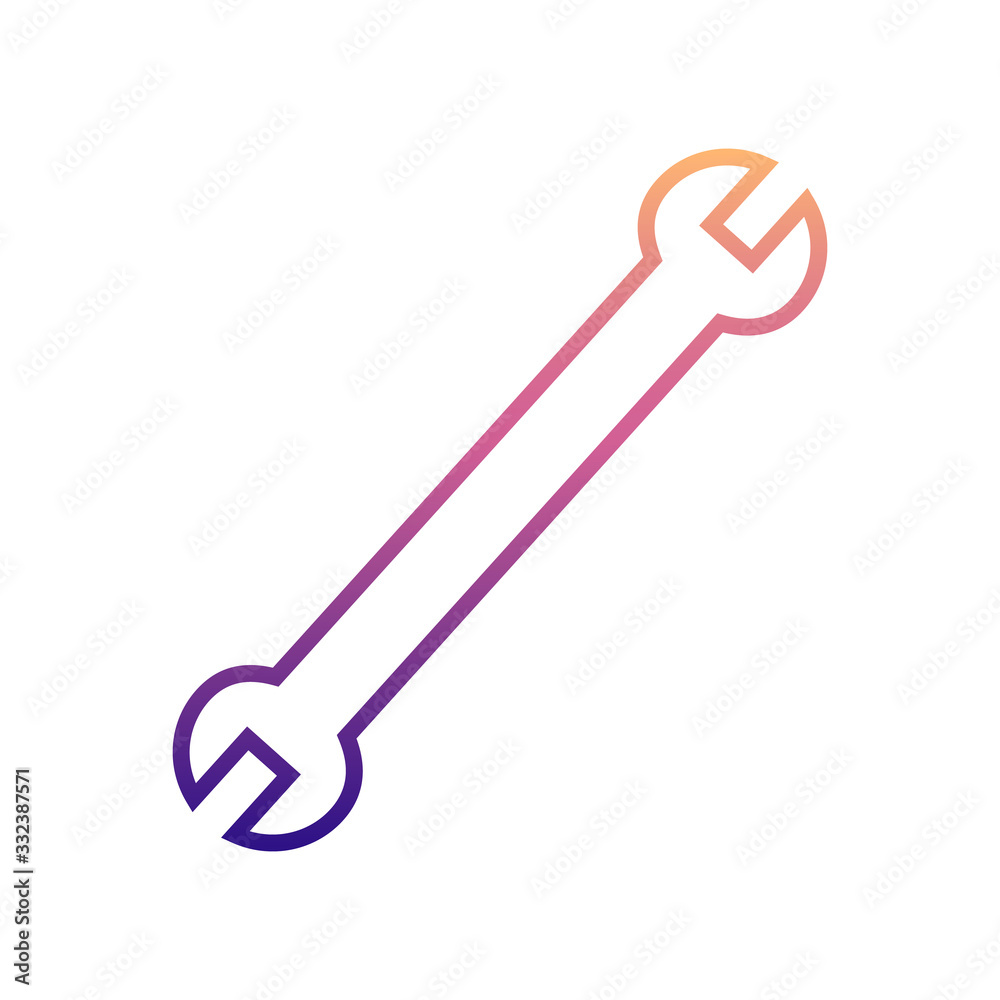 wrench nolan icon. Simple thin line, outline vector of Cars service and repair parts icons for ui and ux, website or mobile application wrench nolan icon. Simple thin line, outline vector of Cars service and repair parts icons for ui and ux, website or mobile application