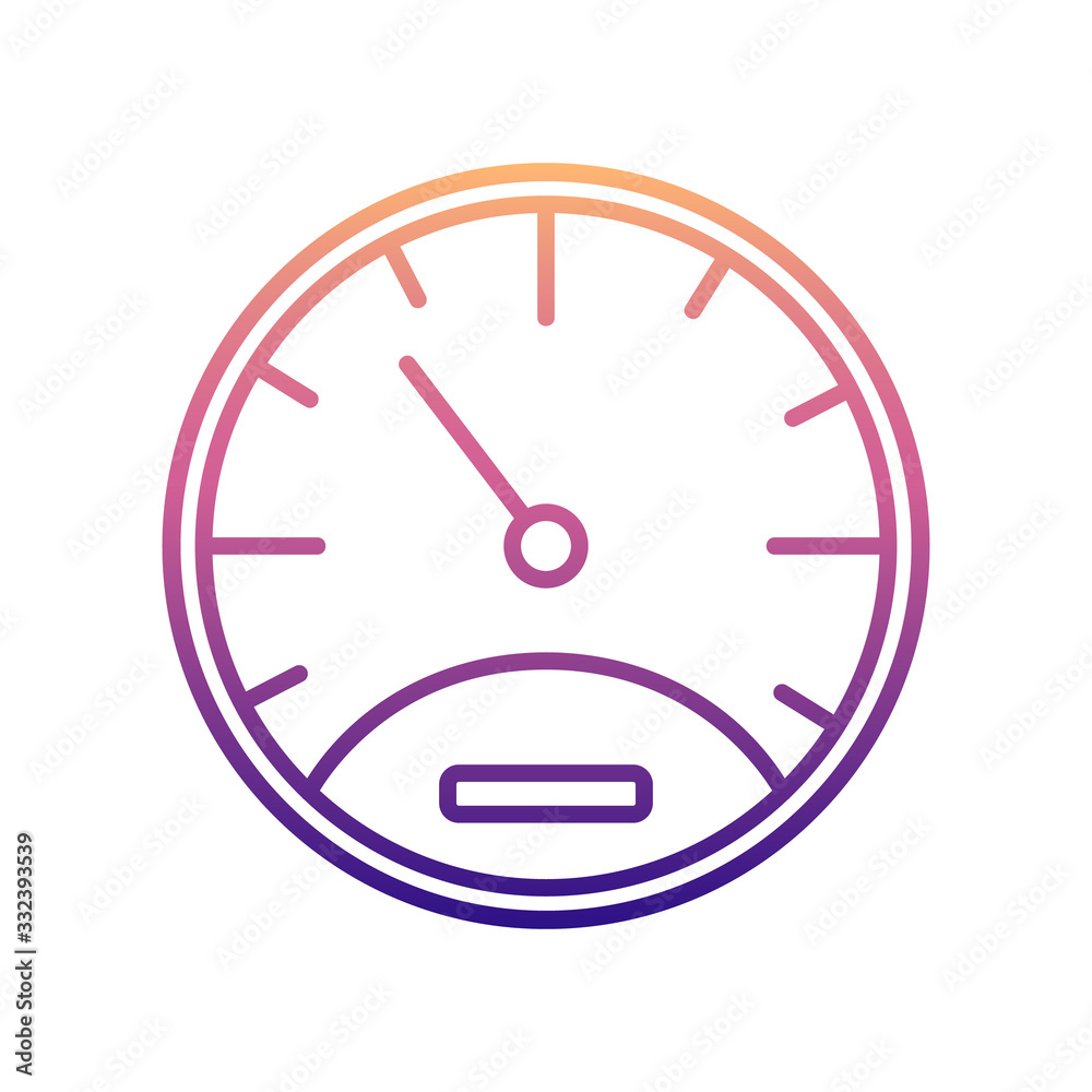 speedometer nolan icon. Simple thin line, outline vector of Measuring Instruments icons for ui and ux, website or mobile application speedometer nolan icon. Simple thin line, outline vector of Measuring Instruments icons for ui and ux, website or mobile application