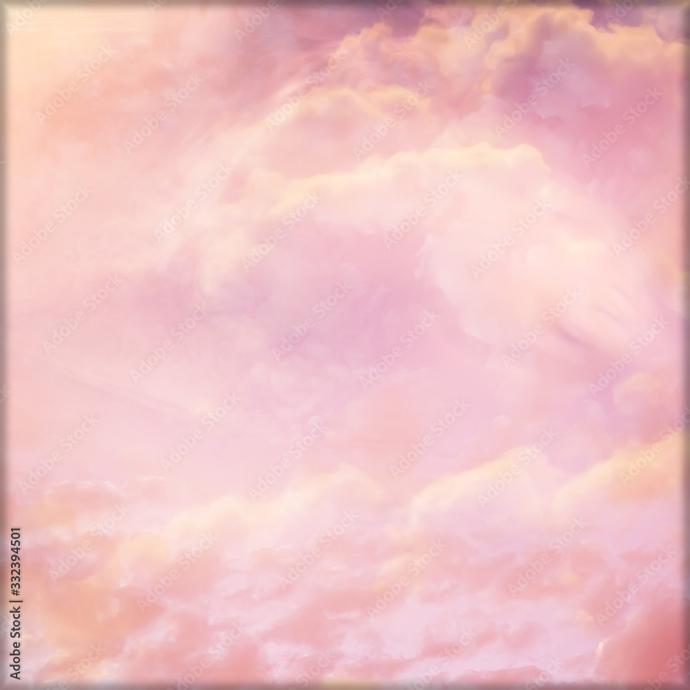 heavenly clouds background / abstract beautiful background of bright clouds in the sky