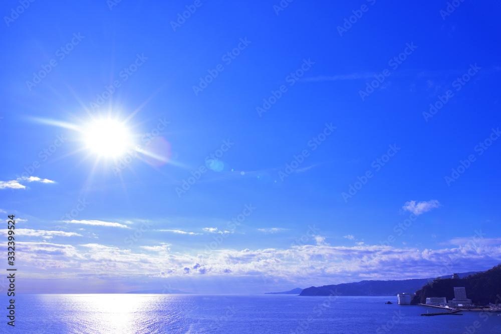 Obraz premium 青空と陽光 02