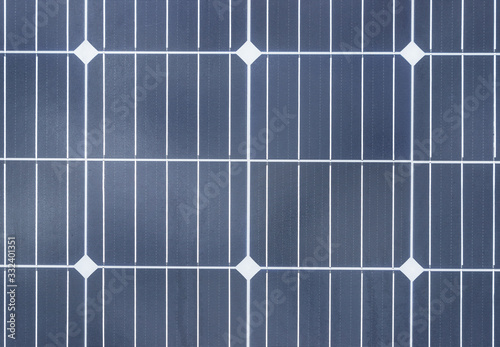 Close up Mono crystalline silicon solar panels