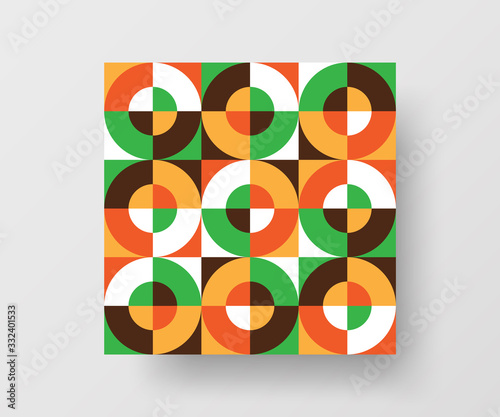 Amazing business advertisement vector mural art square banner mock up. Modern corporate abstract geometric illustration design layout background. Company identity quadrangle texture brochure template.
