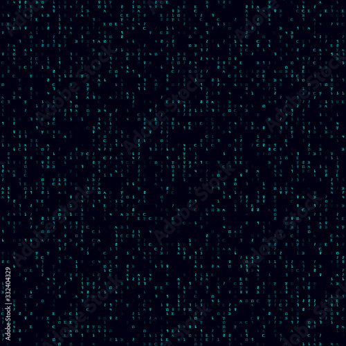 Abstract digital pattern. Seamless pattern. Captivating background. Authentic vector illustration.