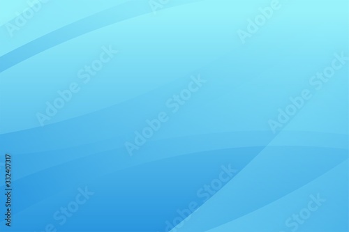 Abstract Blue Wave Background Design Template Vector