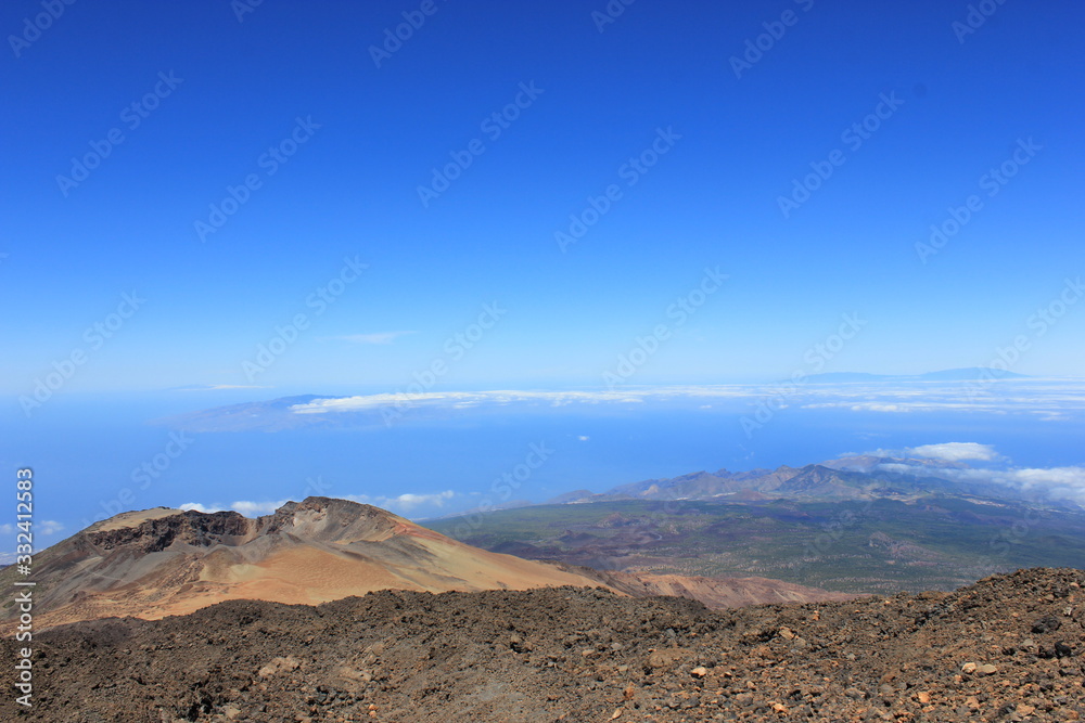 Blick über den Teide Nationalpark