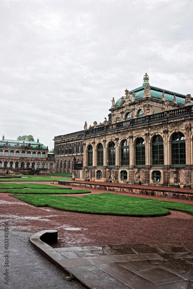 Zwinger palace in Dresden Germany