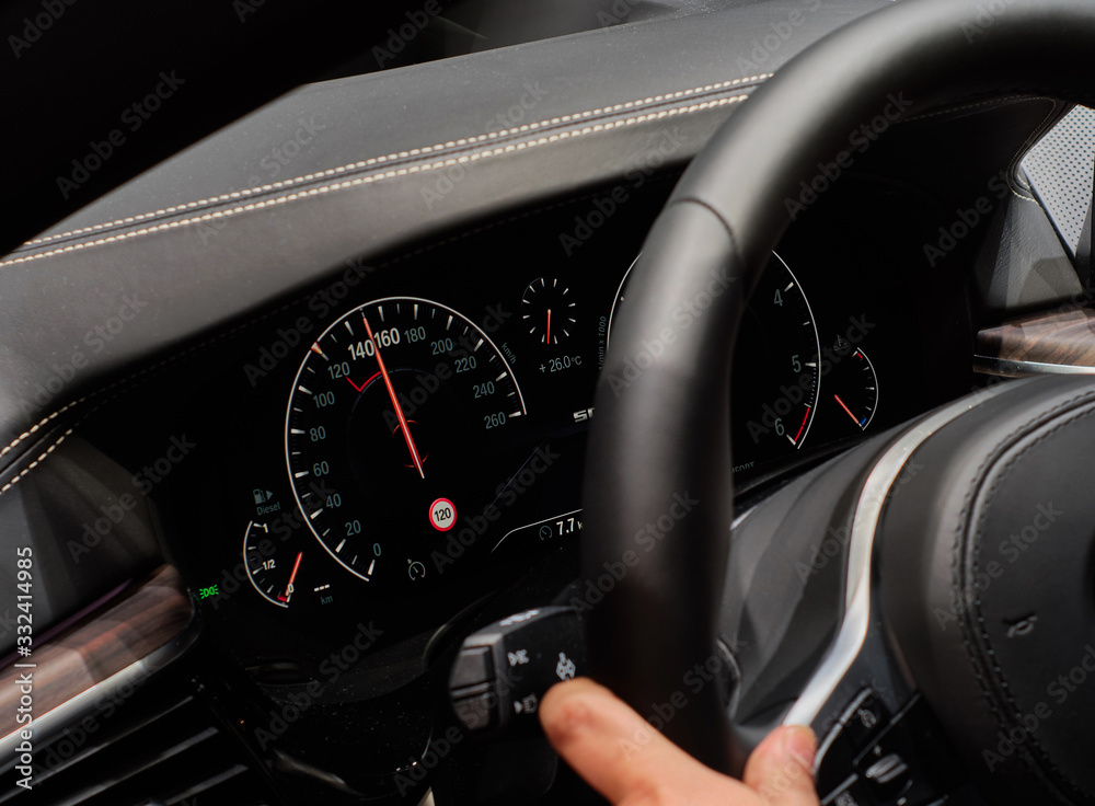 digital instrument panel of an autonomous driving car digital instrument panel of an autonomous driving car