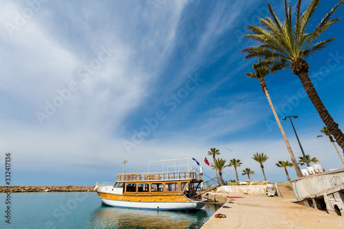 Ancient harbour of Side  Turkey