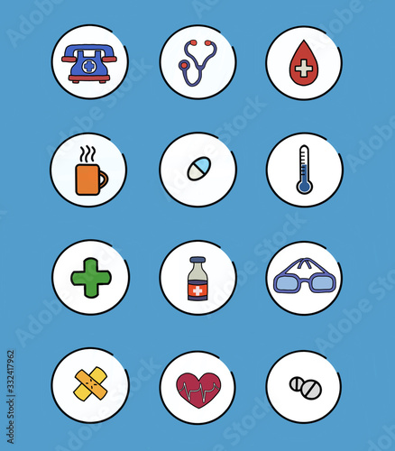 Medical icons & symbols set
