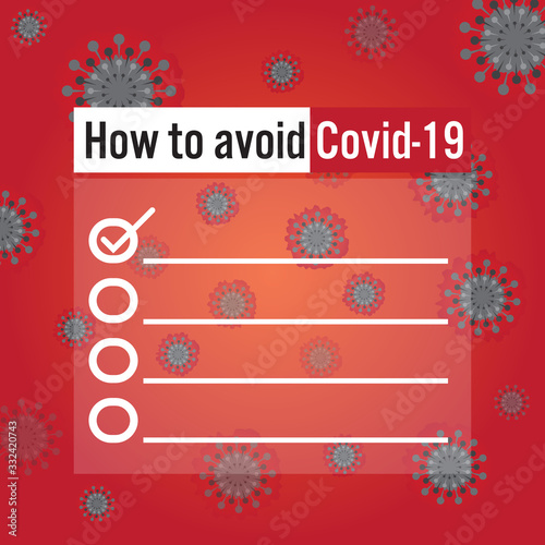 Chart avoid going risk Coronavirus (COVID-19)