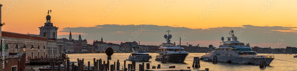 Beautiful Venice before sunrise, Italy