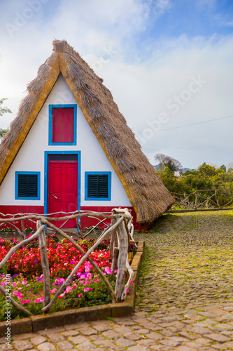 Traditional Santana house a...