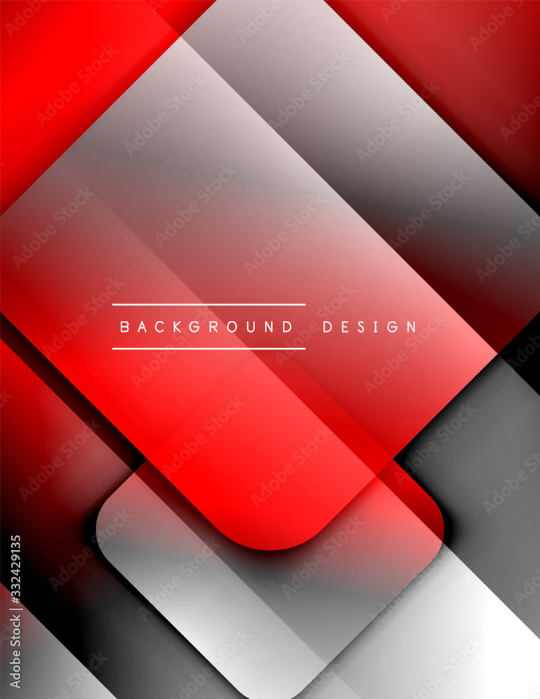 Rounded squares shapes composition geometric abstract background. 3D shadow effects and fluid gradients. Modern overlapping forms. Rounded squares shapes composition geometric abstract background. 3D shadow effects and fluid gradients. Modern overlapping forms.