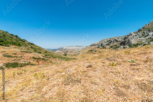 Landscape of Natural Park of "Sierra de las Nieves". Ronda. Spain.