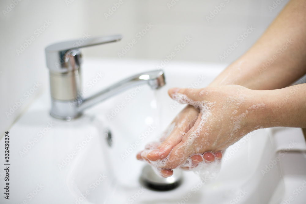 washing hands with soap for coronavirus prevention washing hands with soap for coronavirus prevention