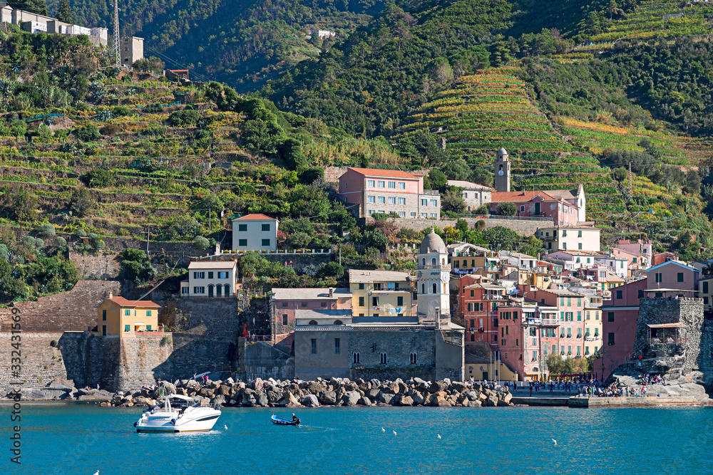 Vernazza is one of the five centuries-old villages that make up the Cinque Terre