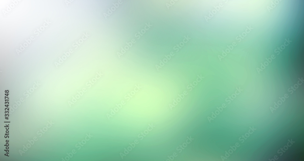 Obraz premium Green leaf background Yellow, blurry leaves Bokeh circles from light shining through As a background and Beautiful computer screen image 