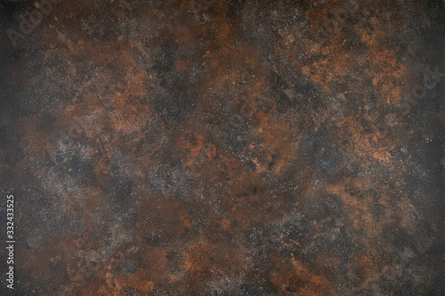 texture of brown tones with scuffs, old surface, shabby texture