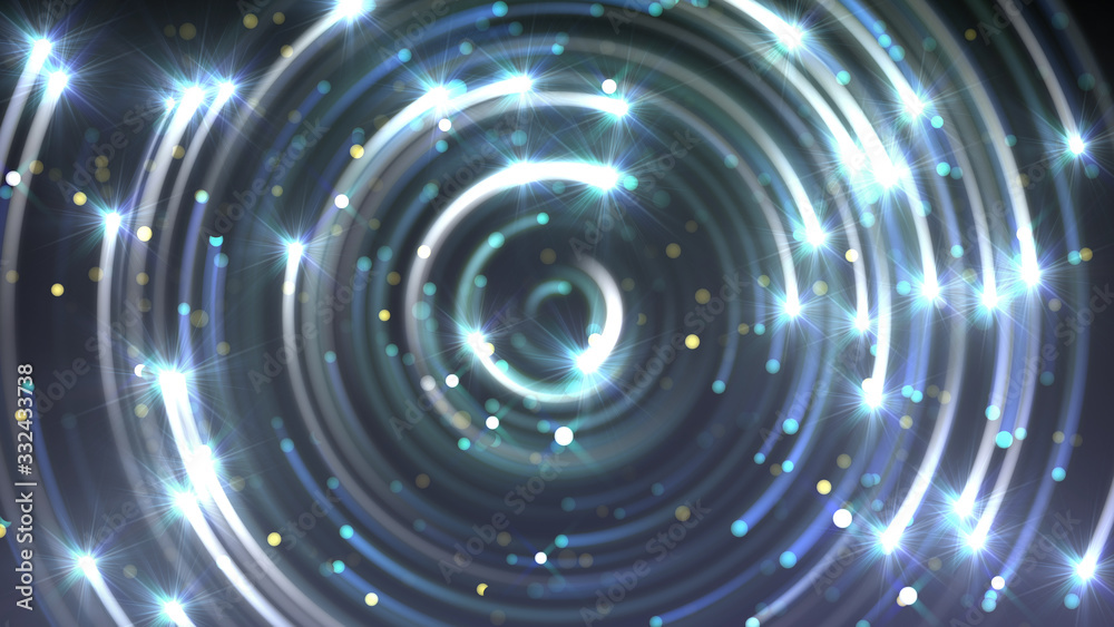 illumination neon space star particle flash light 3D illustration abstract background illumination neon space star particle flash light 3D illustration abstract background