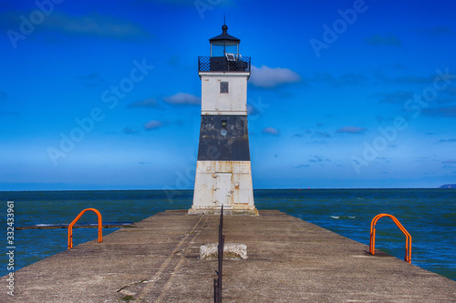 Presque Isle Bay Lighthouse. Erie Pa photo