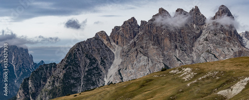 Panoramic view of mountains