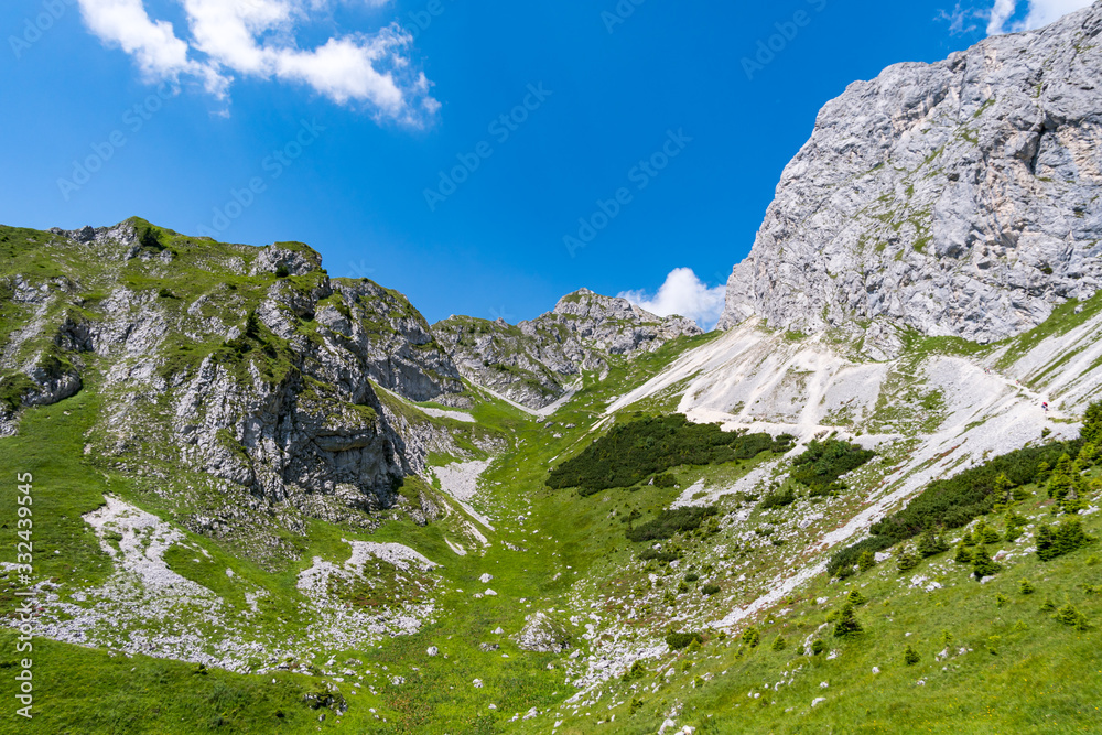 Hiking and climbing in the Tannheimer Tal