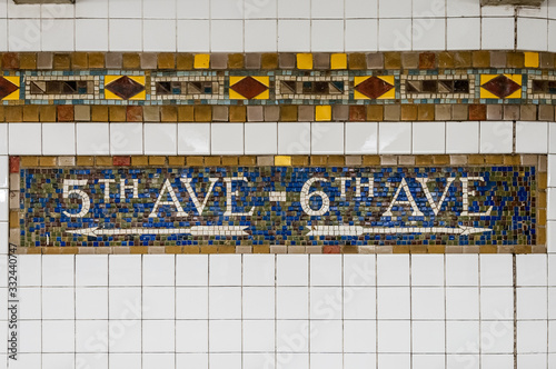 New York City subway, United States of America.