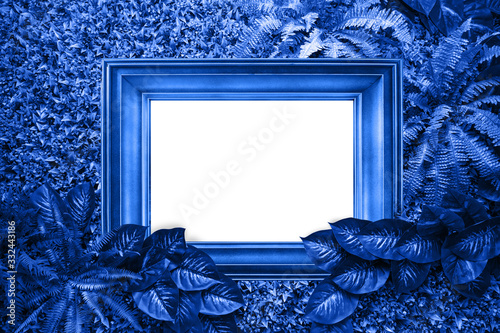 Classic blue color backgrou...