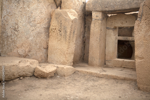 Fototapeta Naklejka Na Ścianę i Meble -  Temple Hagar Qim