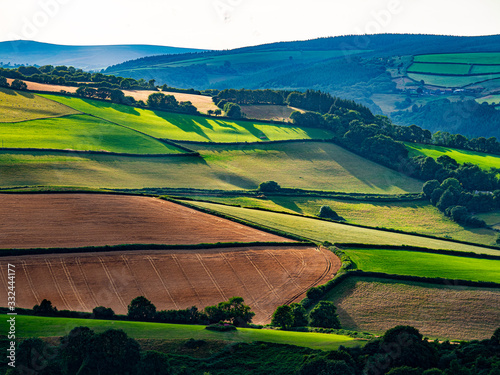 English Countryside in the sun