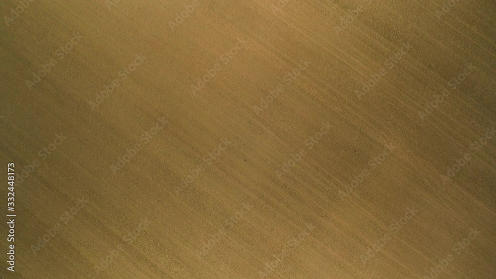 Aerial of farm in drought Aerial of farm in drought