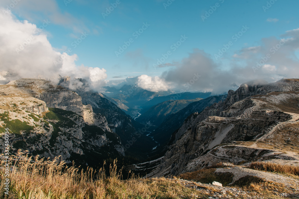 View on Italian Alps Dolomiti View on Italian Alps Dolomiti