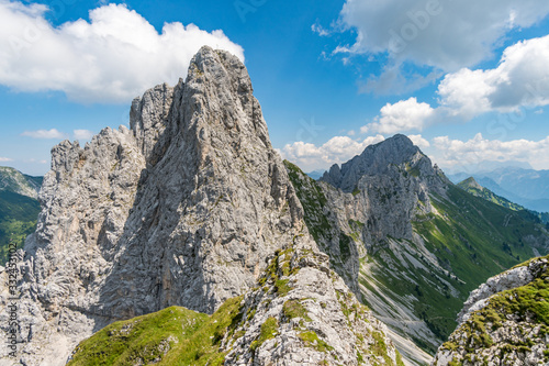 Hiking and climbing in the Tannheimer Tal © mindscapephotos