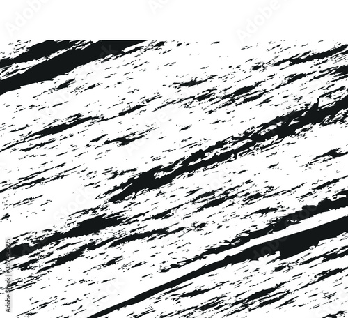  Abstract background with optical illusion wave. Black and white horizontal lines with wavy distortion effect for prints, web pages, template, posters, monochrome backgrounds and pattern