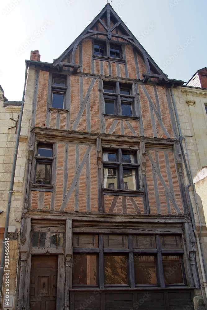 Maison à pans de bois - Chinon