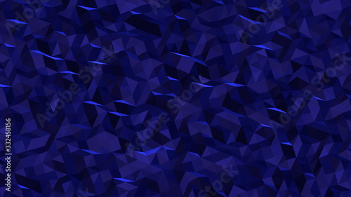Abstract polygonal background, Midnight Blue geometric vector