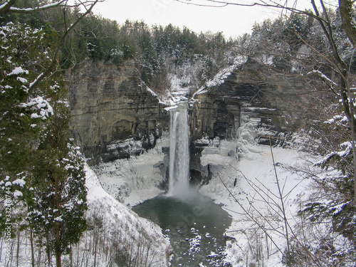 Taughannock Falls in Winter photo