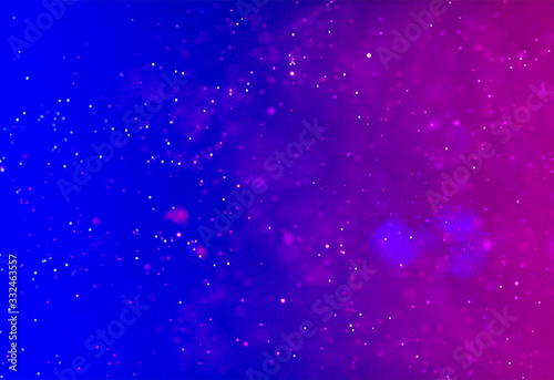 Abstract Dark   Light Glow Particles Flow On Galaxy Gradient Background