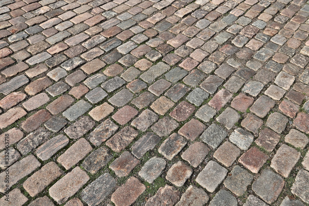 Granite stone pavement Granite stone pavement