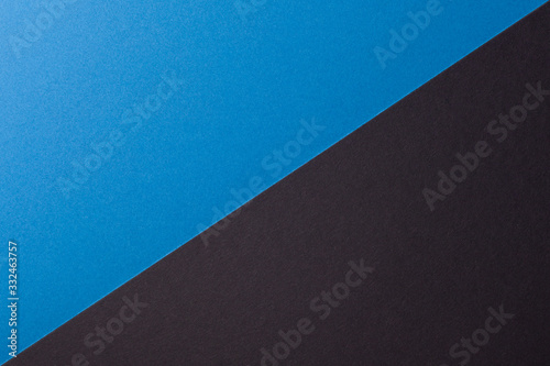 Black and blue color paper background  texture copy space.