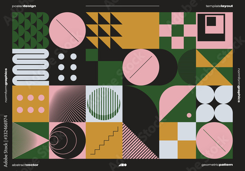 Modernism Design Vector Cover Mockup